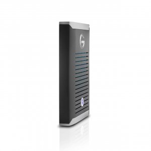 SanDisk G-DRIVE PRO 1000 GB Black, Stainless steel