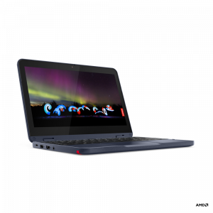 Lenovo 300w Hybrid (2-in-1) 29.5 cm (11.6") Touchscreen HD 3015e 4 GB DDR4-SDRAM 128 GB SSD Wi-Fi 5 (802.11ac) Windows 11 Pro Academic Blue