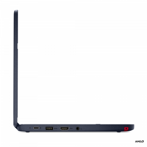 Lenovo 300w Hybrid (2-in-1) 29.5 cm (11.6") Touchscreen HD 3015e 4 GB DDR4-SDRAM 128 GB SSD Wi-Fi 5 (802.11ac) Windows 11 Pro Academic Blue