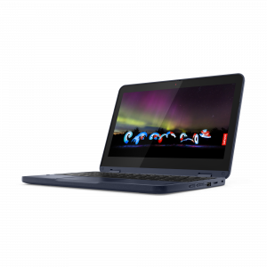 Lenovo 300w Gen 3 (AMD) 3015e Hybrid (2-in-1) 29.5 cm (11.6") Touchscreen HD 4 GB DDR4-SDRAM 128 GB SSD Wi-Fi 5 (802.11ac) Windows 11 Pro Academic UK English Blue