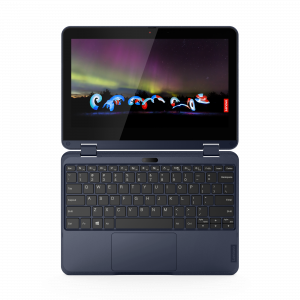 Lenovo 300w Gen 3 (AMD) 3015e Hybrid (2-in-1) 29.5 cm (11.6") Touchscreen HD 4 GB DDR4-SDRAM 128 GB SSD Wi-Fi 5 (802.11ac) Windows 11 Pro Academic UK English Blue