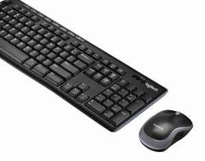 Logitech Wireless Combo MK270 keyboard USB QWERTY English Black