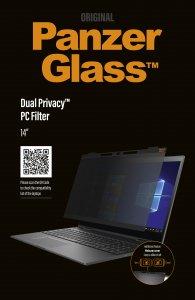 PanzerGlass ® Universal Laptops 14″ - Dual Privacy™| Screen Protector Glass