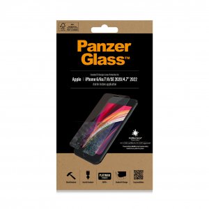 PanzerGlass ® Screen Protector iPhone 8 | 7 | 6s | 6 | SE (2020/2022) | Standard Fit