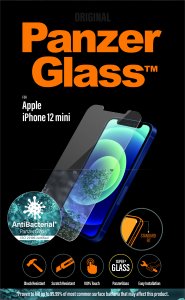PanzerGlass ™ Screen Protector Apple iPhone 12 Mini | Standard Fit