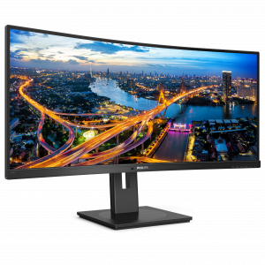 Philips B Line 345B1C/00 computer monitor Quad HD 86.4 cm (34") 3440 x 1440 pixels LCD Black