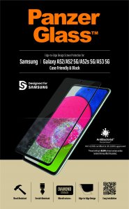 PanzerGlass ® Samsung Galaxy A52 | A52 5G | A52s 5G | A53 5G | Screen Protector Glass