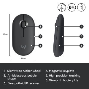 Logitech Pebble M350 Wireless Mouse