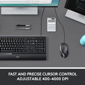 Logitech Advanced Corded Mouse M500s
