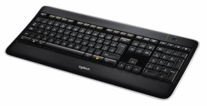 Logitech Wireless Illuminated K800 keyboard RF Wireless QWERTY Nordic Black