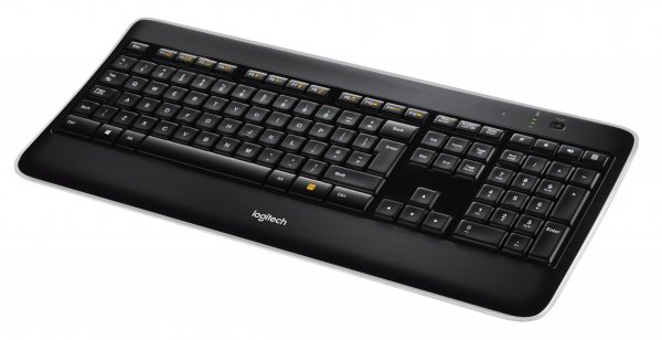 Logitech Wireless Illuminated K800 keyboard RF Wireless QWERTY Nordic Black