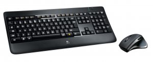Logitech Wireless Illuminated K800 keyboard RF Wireless QWERTY Nordic Black