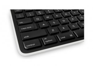 Logitech Wireless Solar K750 keyboard RF Wireless QWERTY Nordic Black