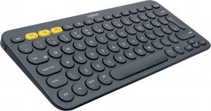 Logitech K380 Multi-Device keyboard Bluetooth QWERTY English Grey