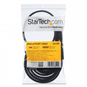 StarTech.com USB-C to HDMI Adapter Cable - 2m (6 ft.) - 4K at 30 Hz