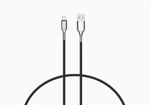 Cygnett CY2669PCCAL lightning cable 1 m Black, Stainless steel