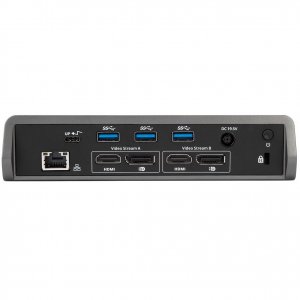 Targus DOCK180EUZ notebook dock/port replicator Wired USB 3.2 Gen 2 (3.1 Gen 2) Type-C Black