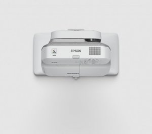 Epson EB-685W data projector Ultra short throw projector 3500 ANSI lumens 3LCD WXGA (1280x800) Grey, White