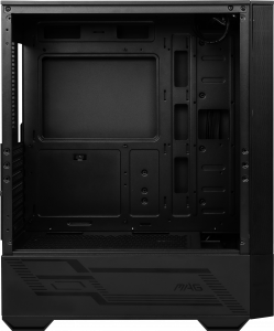 MSI MAG FORGE 111R Mid Tower Gaming Computer Case 'Black, 1x 120mm ARGB PWM Fan, 1-6 ARGB Hub, Mystic Light Sync, Tempered Glass Panel, ATX, mATX, mini-ITX'