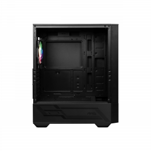 MSI MAG FORGE 111R Mid Tower Gaming Computer Case 'Black, 1x 120mm ARGB PWM Fan, 1-6 ARGB Hub, Mystic Light Sync, Tempered Glass Panel, ATX, mATX, mini-ITX'