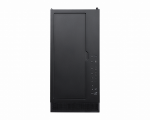 MSI MPG QUIETUDE 100S Mid Tower Silent Computer Case 'Black, 1x 120mm Fan, Fan Controller, USB Type-C, Sound dampening foam, ARGB light strip, Tempered Glass, Center, E-ATX, ATX, mATX, mini-ITX'