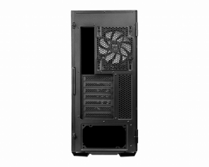 MSI MPG VELOX 100R Mid Tower Gaming Computer Case 'Black, 4x 120mm ARGB Fans, 1-6 ARGB Hub, ARGB light strip, USB Type-C, Tempered Glass, Center, E-ATX, ATX, mATX, mini-ITX'