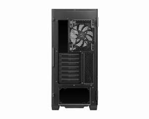 MSI MAG VAMPIRIC 300R Mid Tower Gaming Computer Case 'Black, 1x 120mm ARGB Fan, USB Type-C, Tempered Glass, Center, E-ATX, ATX, mATX, mini-ITX'