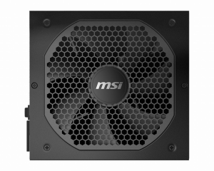 MSI MPG A850GF UK PSU '850W, 80 Plus Gold certified, Fully Modular, 100% Japanese Capacitor, Flat Cables, ATX Power Supply Unit, UK Powercord, Black, Support Latest GPU'