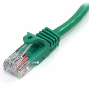 StarTech.com Cat5e Ethernet Patch Cable with Snagless RJ45 Connectors - 0.5 m, Green