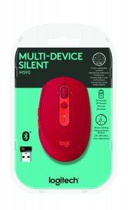 Logitech Wireless M590 Multi-Device Silent mouse Right-hand RF Wireless + Bluetooth Optical 1000 DPI