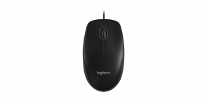 Logitech MK120 keyboard USB English Mouse included Black