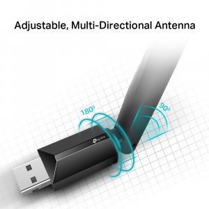 TP-Link AC600 High Gain Wireless Dual Band USB Adapter Internal WLAN 600 Mbit/s