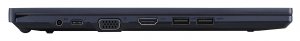 ASUS ExpertBook B1 B1400CDA-EK0583R laptop 35.6 cm (14") Full HD AMD Ryzen™ 3 3250U 8 GB DDR4-SDRAM 256 GB SSD Wi-Fi 6 (802.11ax) Windows 11 Pro Black