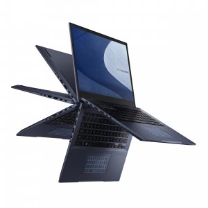 ASUS ExpertBook B7402FEA-L90151R laptop Hybrid (2-in-1) 35.6 cm (14") Touchscreen WQXGA Intel® Core™ i7 i7-1195G7 16 GB DDR4-SDRAM 512 GB SSD Wi-Fi 6 (802.11ax) Windows 10 Pro Black