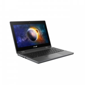 ASUS BR1100FKA-BP0123RA-3Y laptop Hybrid (2-in-1) 29.5 cm (11.6") Touchscreen HD Intel® Celeron® N N4500 4 GB DDR4-SDRAM 64 GB eMMC Wi-Fi 6 (802.11ax) Windows 10 Pro Education Black, Grey