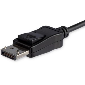 StarTech.com 6ft/1.8m USB C to DisplayPort 1.4 Cable - 4K/5K/8K USB Type-C to DP 1.4 Alt Mode Video Adapter Converter - HBR3/HDR/DSC - 8K 60Hz DP Monitor Cable for USB-C/Thunderbolt 3