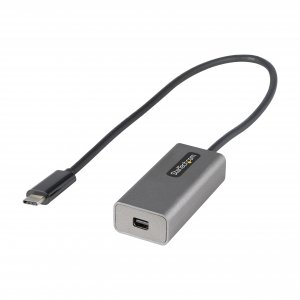 StarTech.com USB C to Mini DisplayPort Adapter - 4K 60Hz USB-C to mDP Adapter Dongle - USB Type-C to Mini DP Monitor - Video Converter - Works w/Thunderbolt 3-12″ Long Attached Cable - Upgraded Version of CDP2MDP