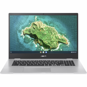 ASUS Chromebook CX1700CKA-AU0021 43.9 cm (17.3") Full HD Intel® Pentium® Silver N6000 4 GB LPDDR4x-SDRAM 128 GB eMMC Wi-Fi 6 (802.11ax) ChromeOS Silver