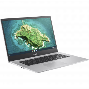 ASUS Chromebook CX1700CKA-AU0021 43.9 cm (17.3") Full HD Intel® Pentium® Silver N6000 4 GB LPDDR4x-SDRAM 128 GB eMMC Wi-Fi 6 (802.11ax) ChromeOS Silver