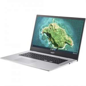 ASUS Chromebook CX1700CKA-AU0021 notebook N6000 43.9 cm (17.3") Full HD Intel® Pentium® Silver 4 GB LPDDR4x-SDRAM 128 GB eMMC Wi-Fi 6 (802.11ax) Chrome OS Silver