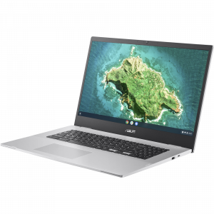 ASUS Chromebook CX1700CKA-AU0021 43.9 cm (17.3") Full HD Intel® Pentium® Silver N6000 4 GB LPDDR4x-SDRAM 128 GB eMMC Wi-Fi 6 (802.11ax) ChromeOS Silver