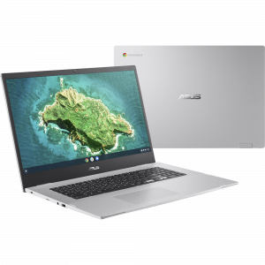 ASUS Chromebook CX1700CKA-AU0021 43.9 cm (17.3") Full HD Intel® Pentium® Silver N6000 4 GB LPDDR4x-SDRAM 128 GB eMMC Wi-Fi 6 (802.11ax) ChromeOS Silver