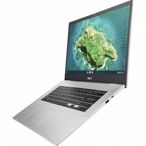 ASUS Chromebook CX1700CKA-AU0021 43.9 cm (17.3") Full HD Intel® Pentium® Silver N6000 4 GB LPDDR4x-SDRAM 128 GB eMMC Wi-Fi 6 (802.11ax) ChromeOS Silver