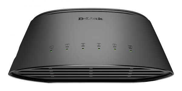 D-Link DGS-1005D/E network switch Unmanaged L2 Gigabit Ethernet (10/100/1000) Black