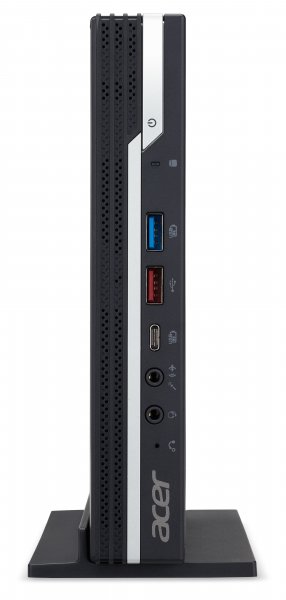 Acer Veriton N VN4670GT Intel® Core™ i5 i5-10400T 8 GB DDR4-SDRAM 256 GB SSD Windows 10 Pro Mini PC Black