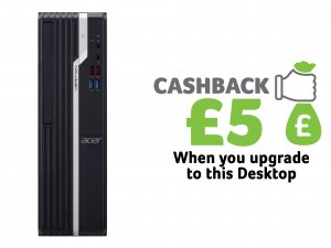 Acer Veriton X X2680G Intel® Core™ i5 i5-11400 8 GB DDR4-SDRAM 256 GB SSD Windows 10 Pro Desktop PC Black