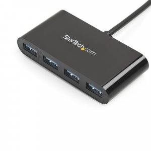 StarTech.com 4-Port USB-C Hub - USB-C to 4x USB-A - USB 3.0 Hub - Bus Powered~4-Port USB-C Hub - USB-C to 4x USB-A - USB 3.0 Hub - 5Gbps - Bus Powered