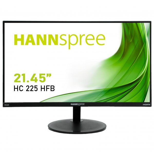Hannspree HC 225 HFB 54.5 cm (21.4") 1920 x 1080 pixels Full HD LED Black