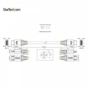 StarTech.com 3ft (1m) HDMI 2.1 Cable 8K - Certified Ultra High Speed HDMI Cable 48Gbps - 8K 60Hz/4K 120Hz HDR10+ eARC - Ultra HD 8K HDMI Cable - Monitor/TV/Display - Flexible TPE Jacket