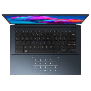 ASUS VivoBook Pro 14 OLED K3400PA-KM017T Laptop 35.6 cm (14") WQXGA+ Intel® Core™ i5 i5-11300H 8 GB DDR4-SDRAM 512 GB SSD Wi-Fi 6 (802.11ax) Windows 10 Home Blue